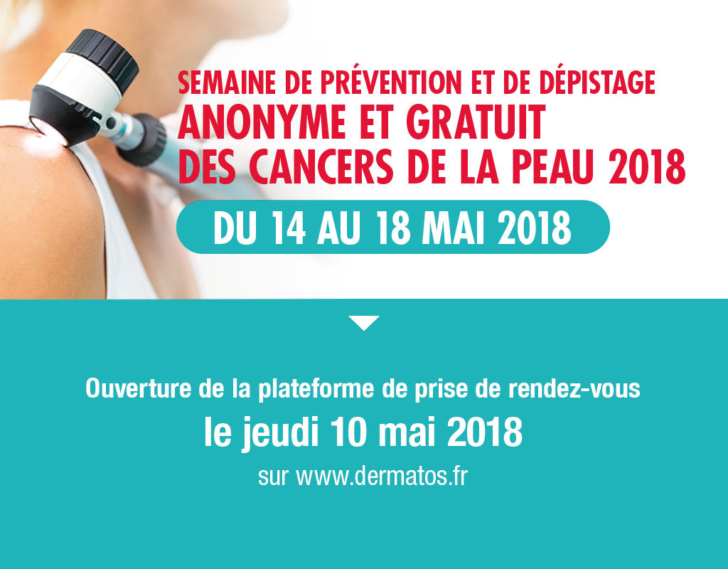 Dépistage des cancers de la peau Mai 2018 Poste par Dr Hervé Van Landuyt Asfoder 2018